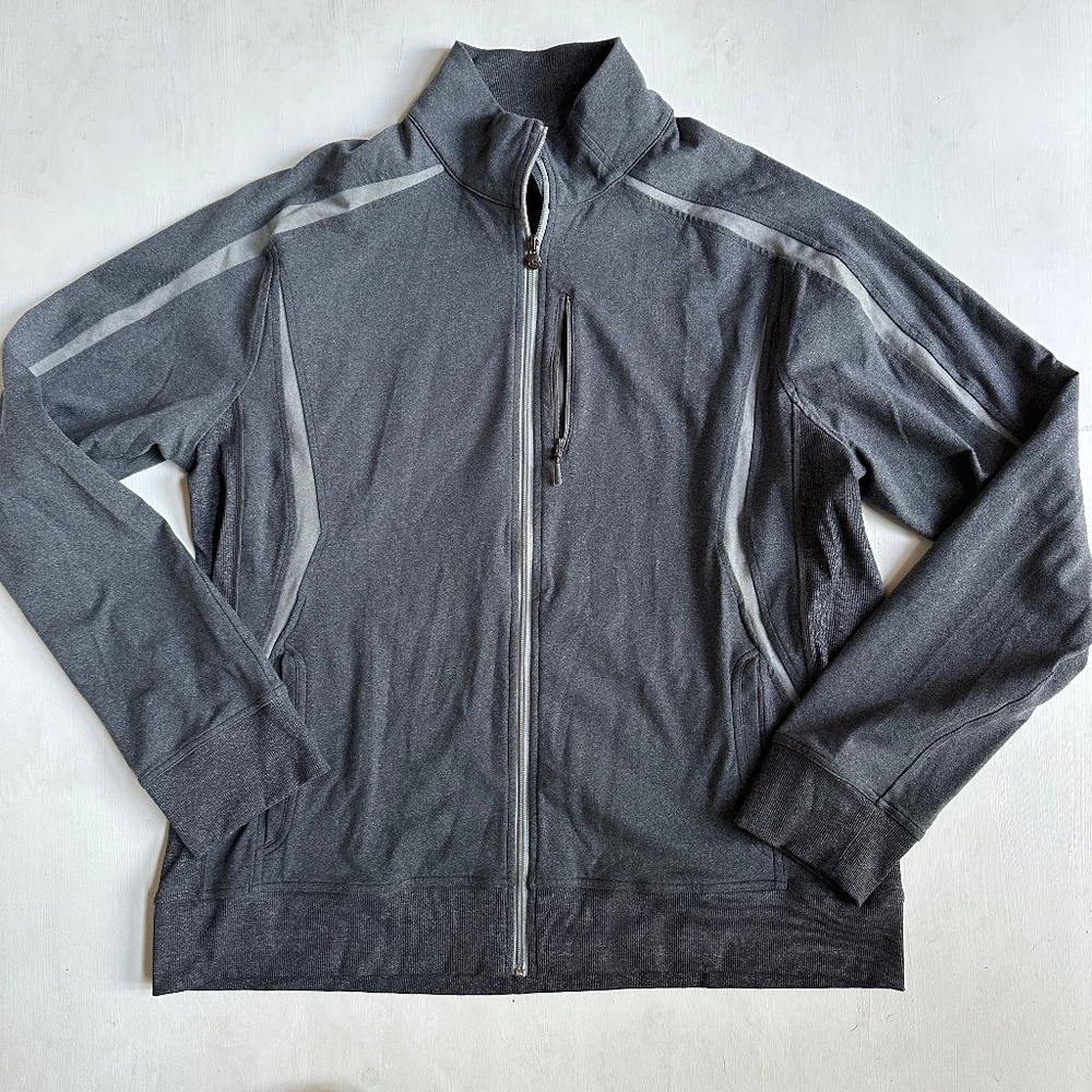 Lululemon Gray Zip Up Jacket